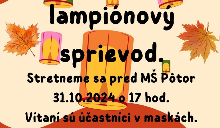 Lampiónový sprievod 2024.